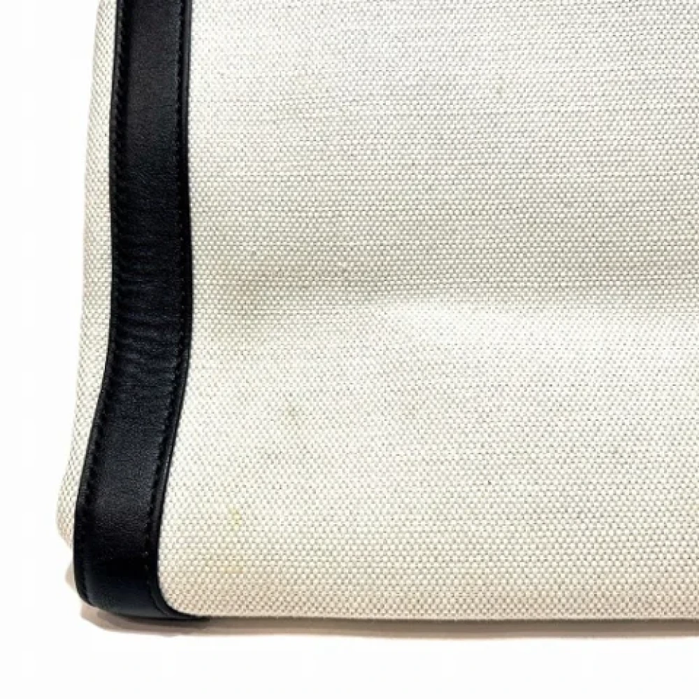 Valentino Vintage Pre-owned Canvas handbags Beige Unisex