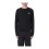 sweatshirt-noir-a-coupe-decontractee