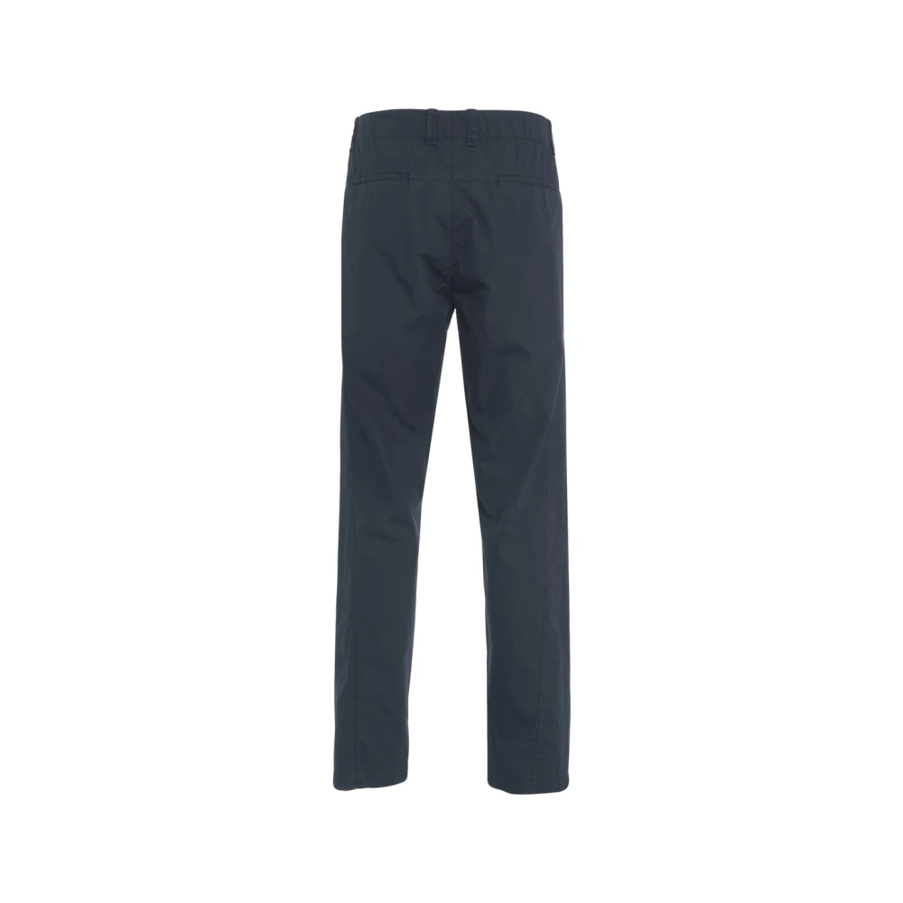 Transit Stijlvolle Blauwe Broek Elastische Taille Blue Heren