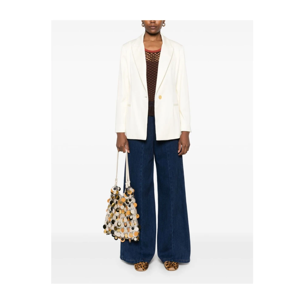 Forte Ivoor jas Dameskleding Beige Dames