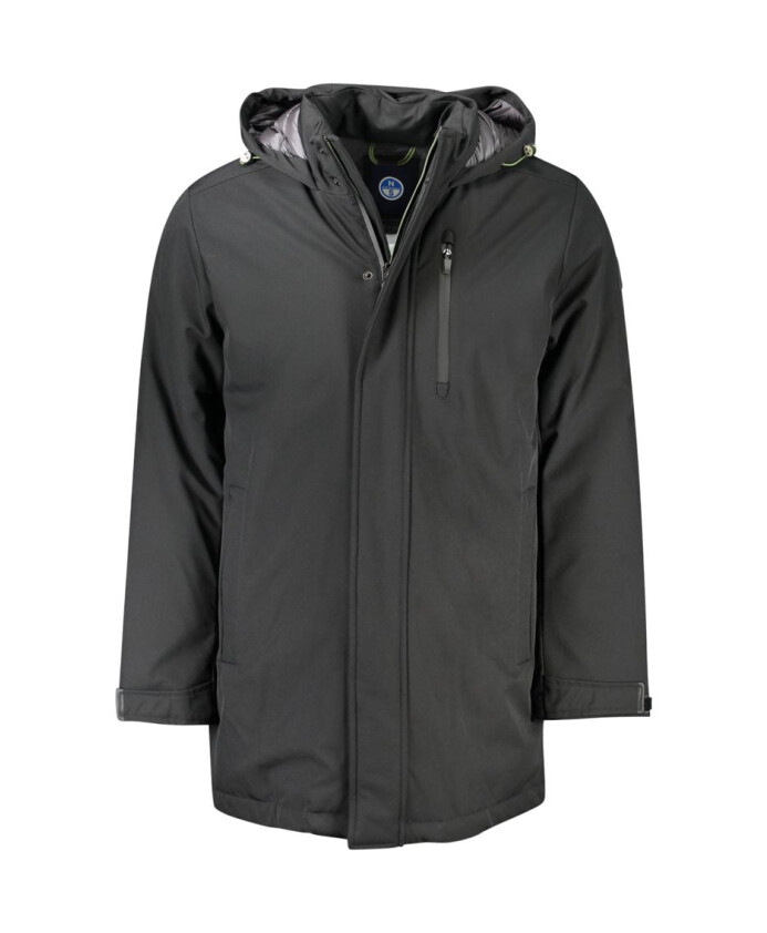 veste-en-polyester-noire