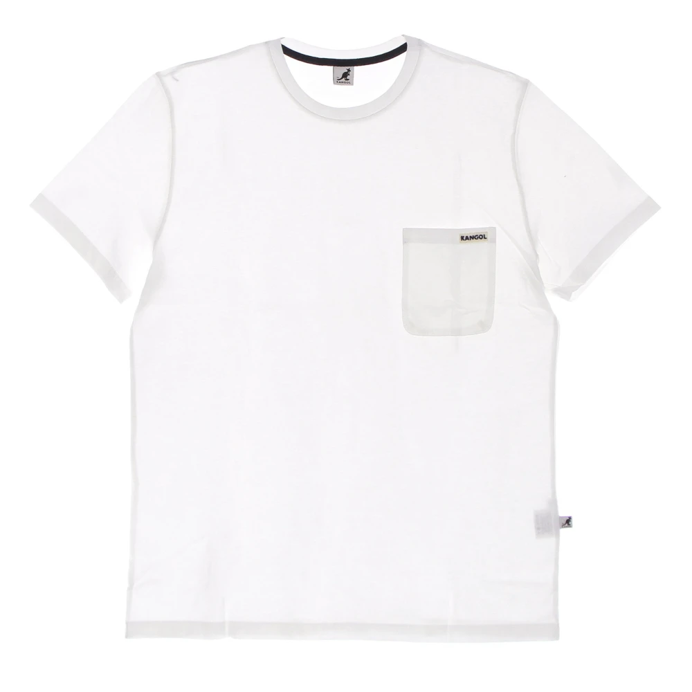 Kangol Heritage Taped Tee Off White Heren