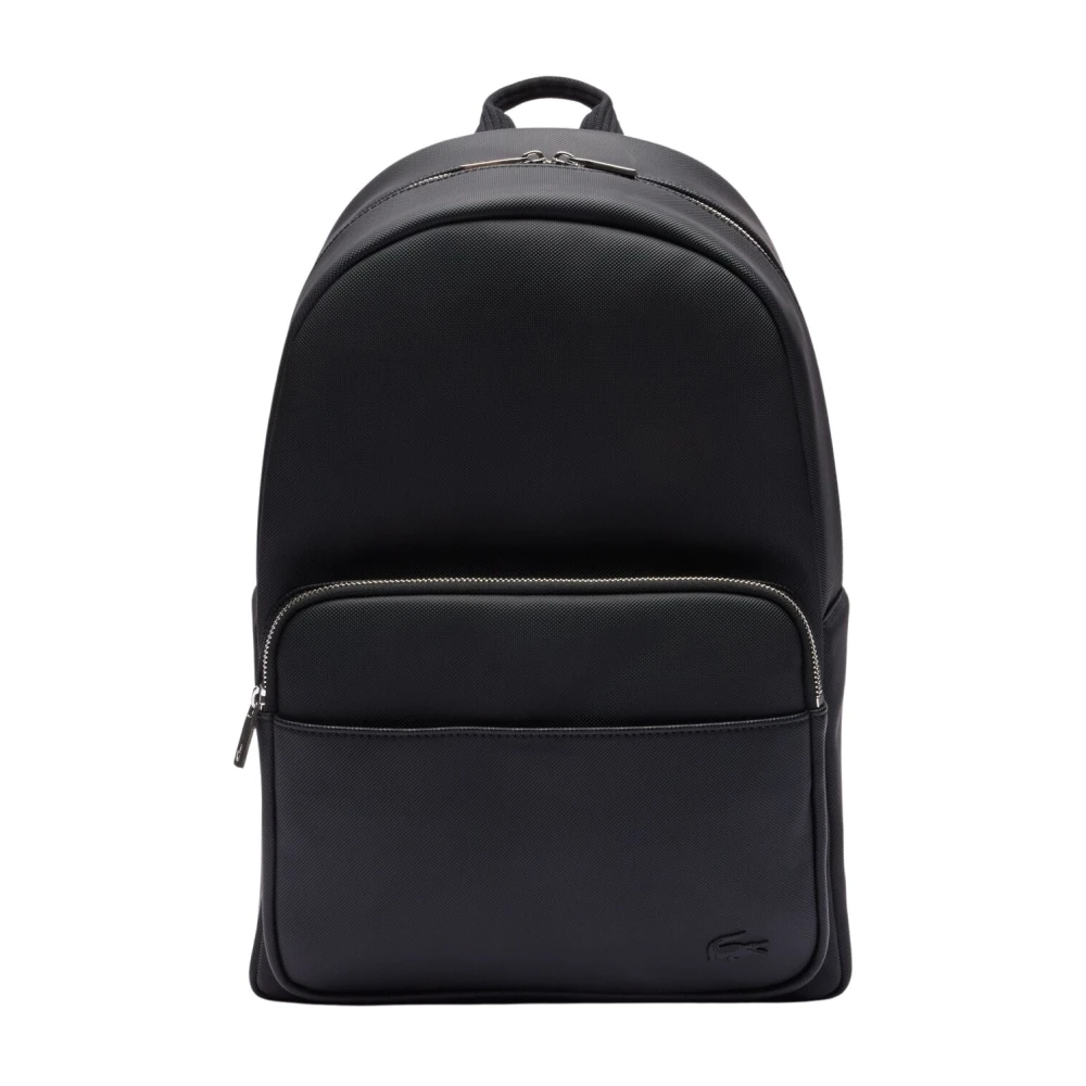 Lacoste Klassieke Heren Rugzak Zwart Black Unisex