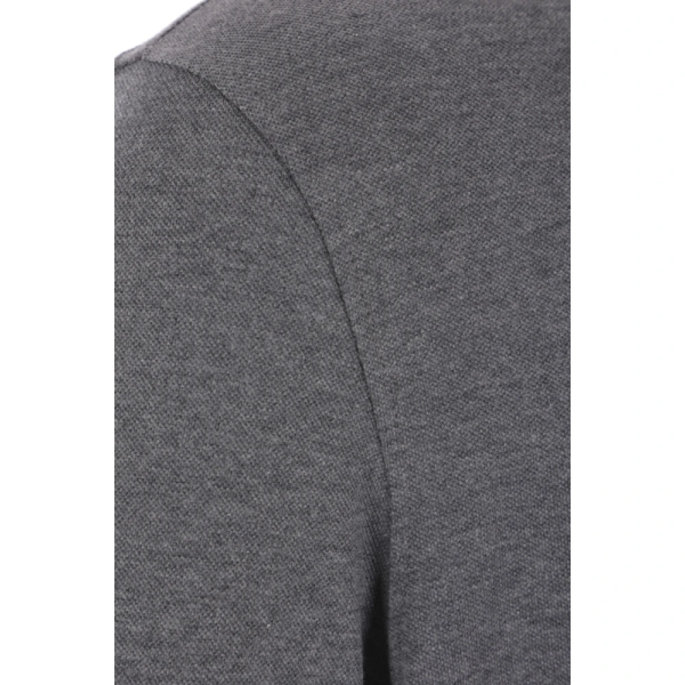 BRUNELLO CUCINELLI Grijze Polo T-shirts en Polos Gray Heren
