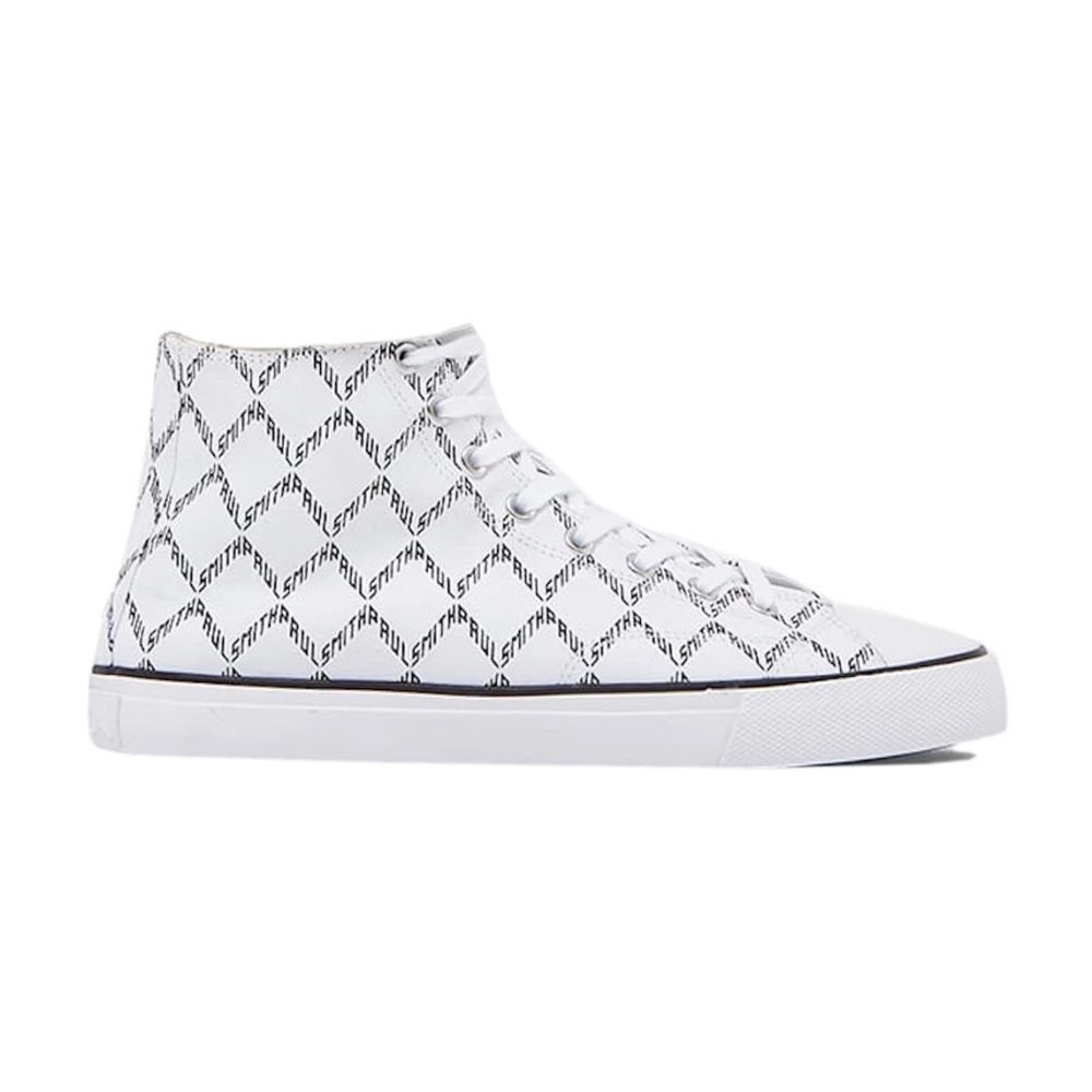 Paul Smith Vita High-Top Logo Sneakers White, Herr