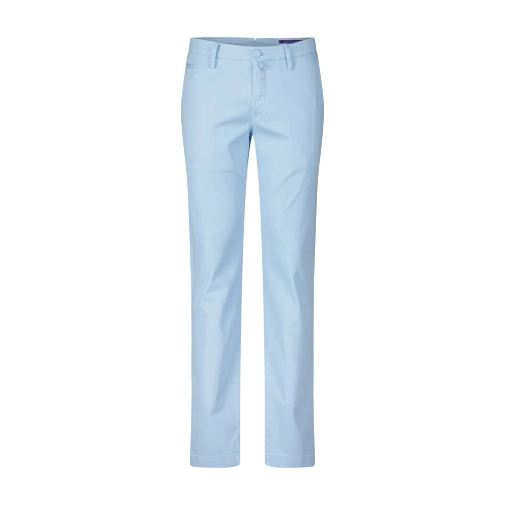 Jacob Cohën Slim-Fit Katoenen Broek Bobby Blue Heren