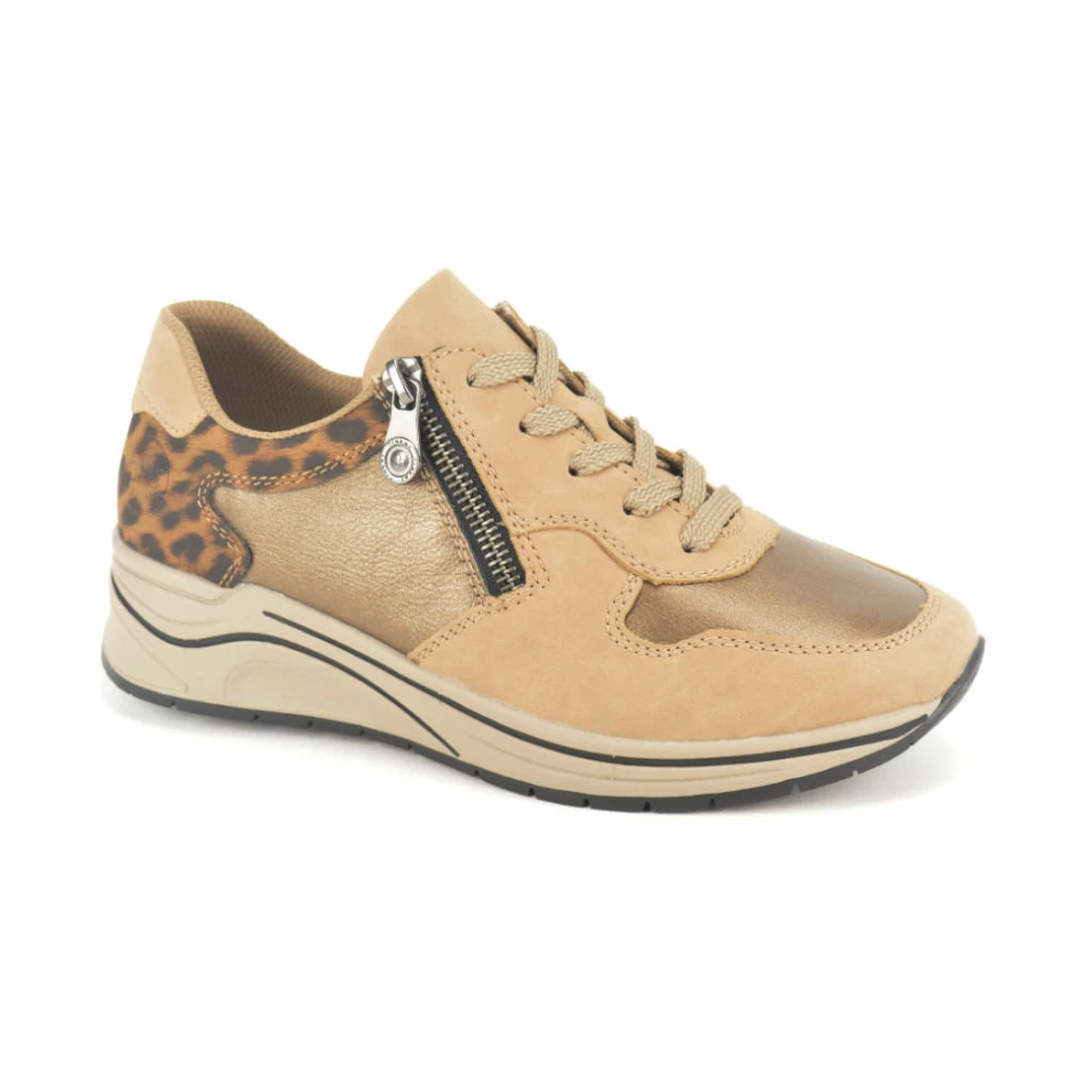 Rieker Runner N. Tiret Dames Schoenen Bruin