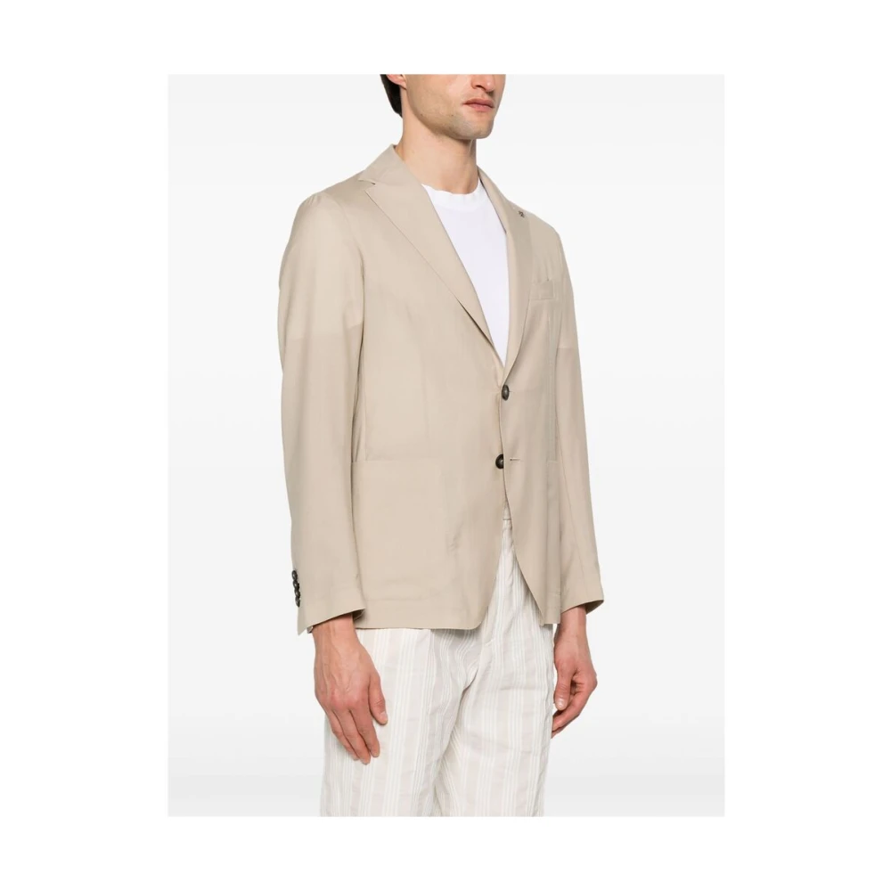 Tagliatore Jas Beige Heren