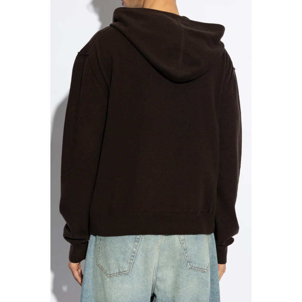 Maison Margiela Hoodie Brown Heren