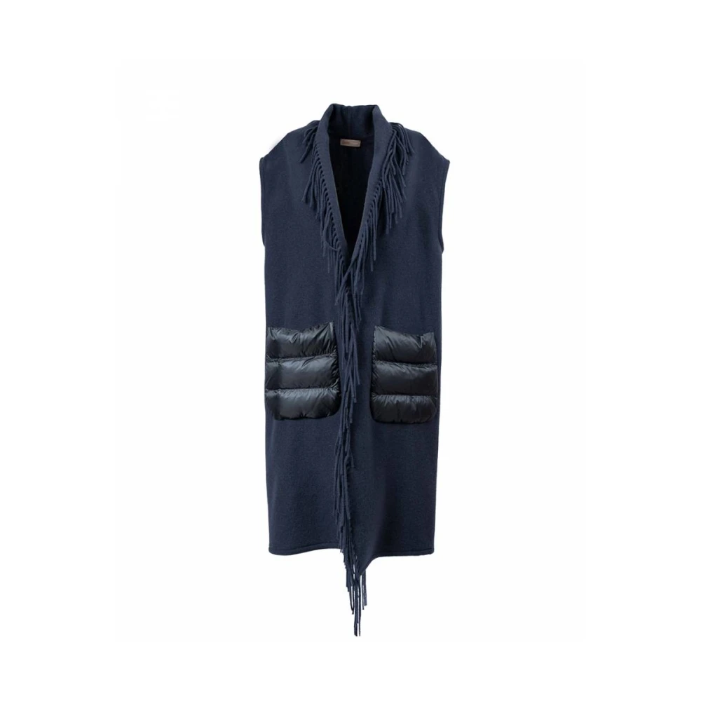 Herno Giaccone Donna Vest Blue Dames