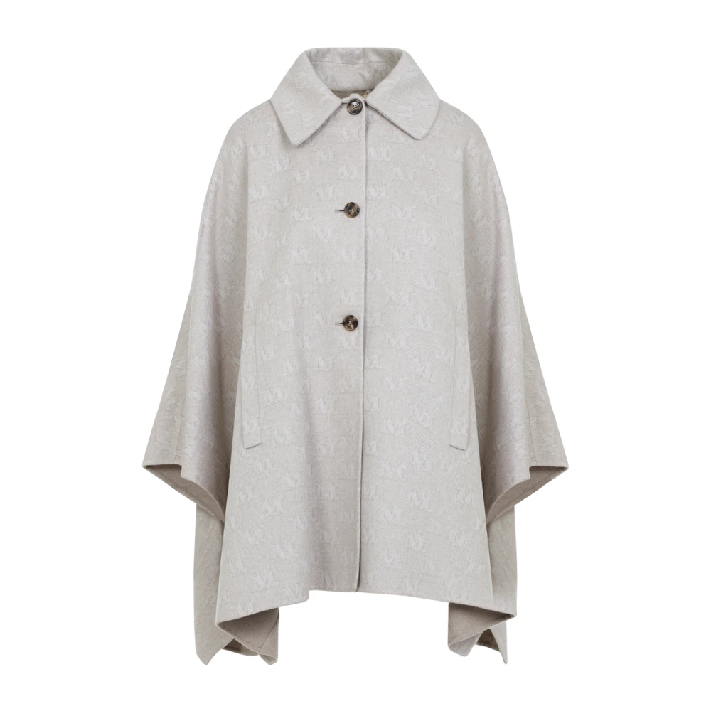 Max Mara - Jackets > Capes - Gray - Max Mara - Modalova