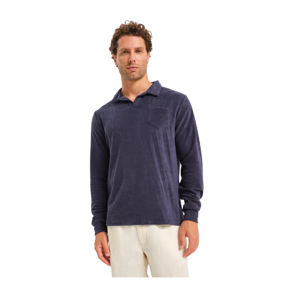 Peninsula Luxe Spons Polo Shirt Blue Heren