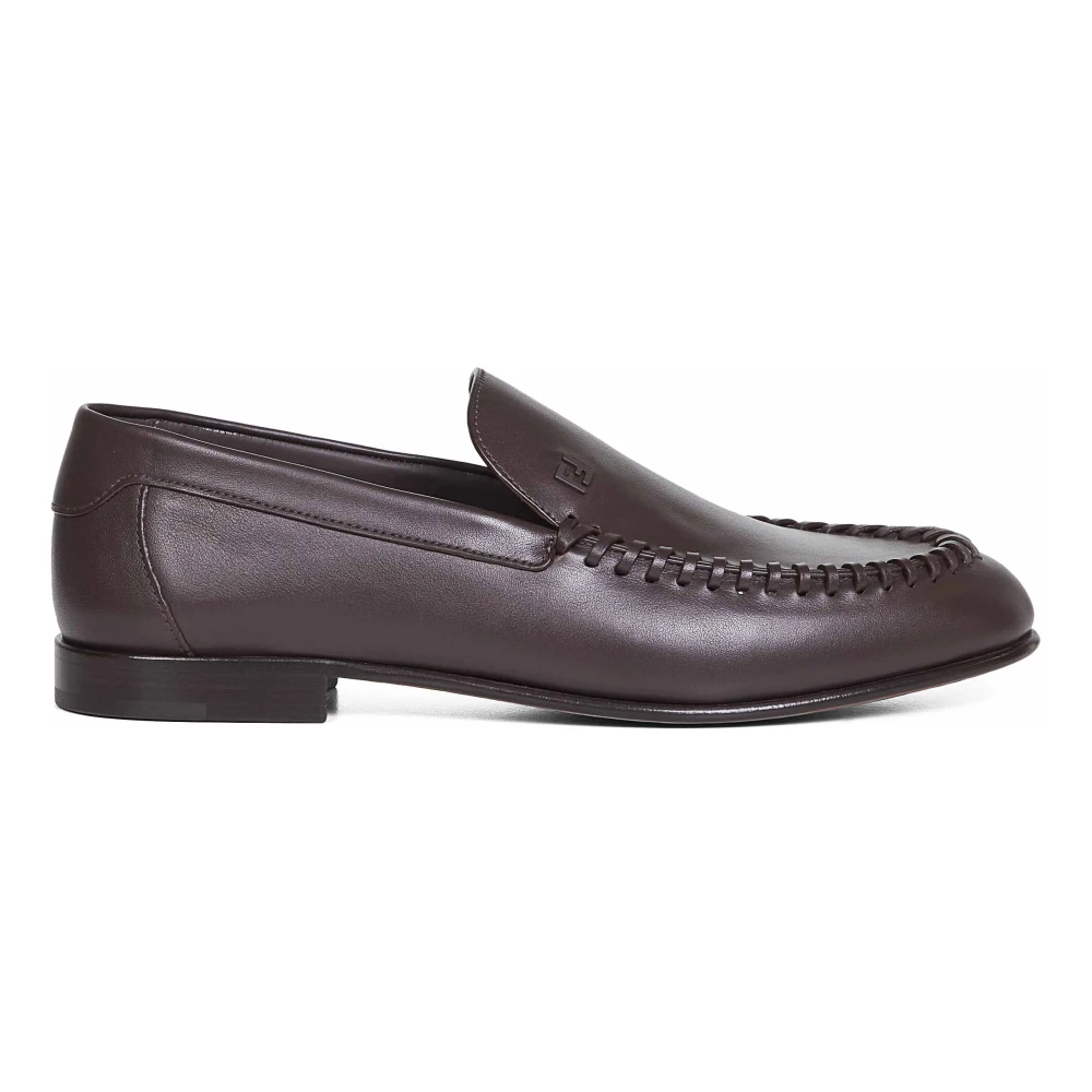 Fendi Hombre Marrón Zapatos, Talla: 42 1/2 Eu