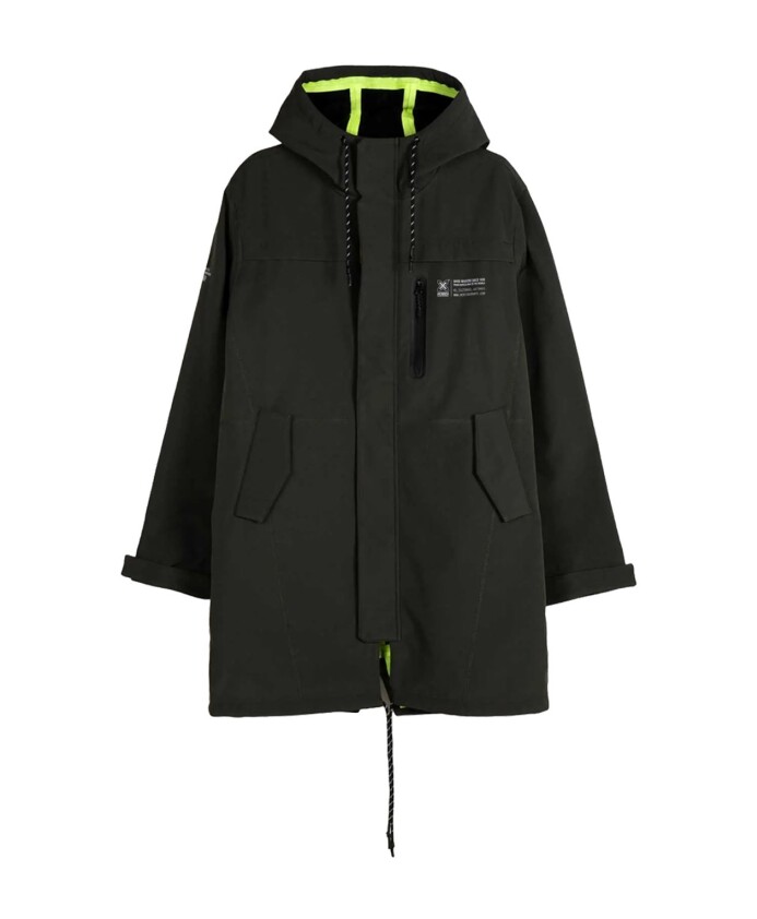 khaki-textile-parka-for-women