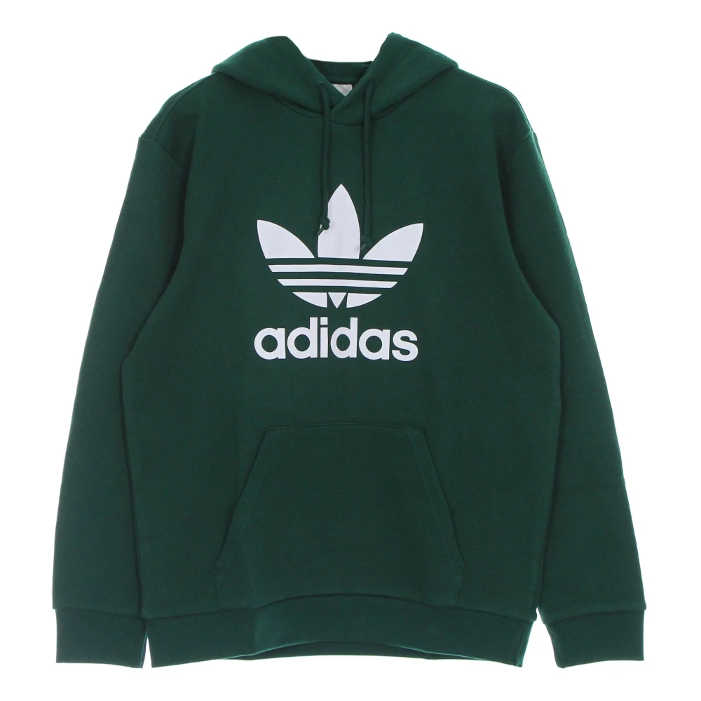 Adidas Groene Hoodie met Kangoeroezak Green Heren