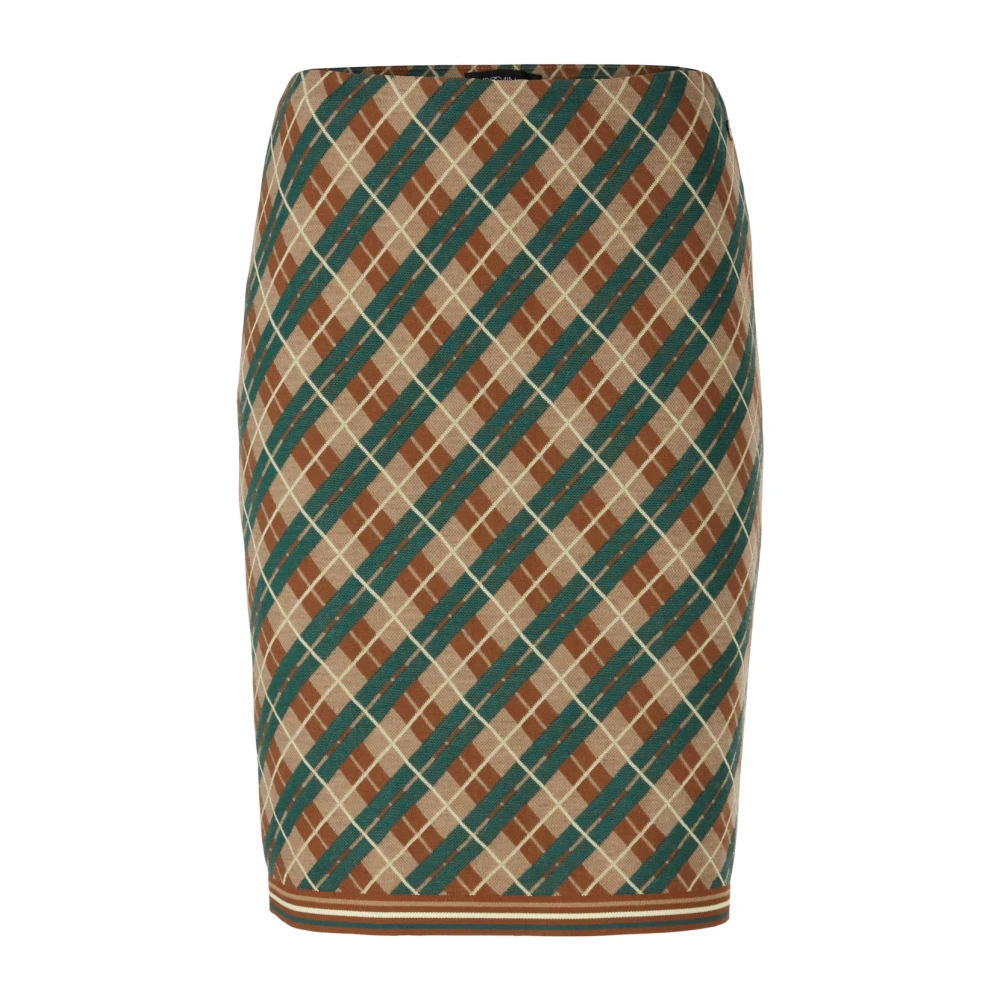 Marc Cain Gebreide argyle minirok gemaakt in Duitsland Multicolor Dames