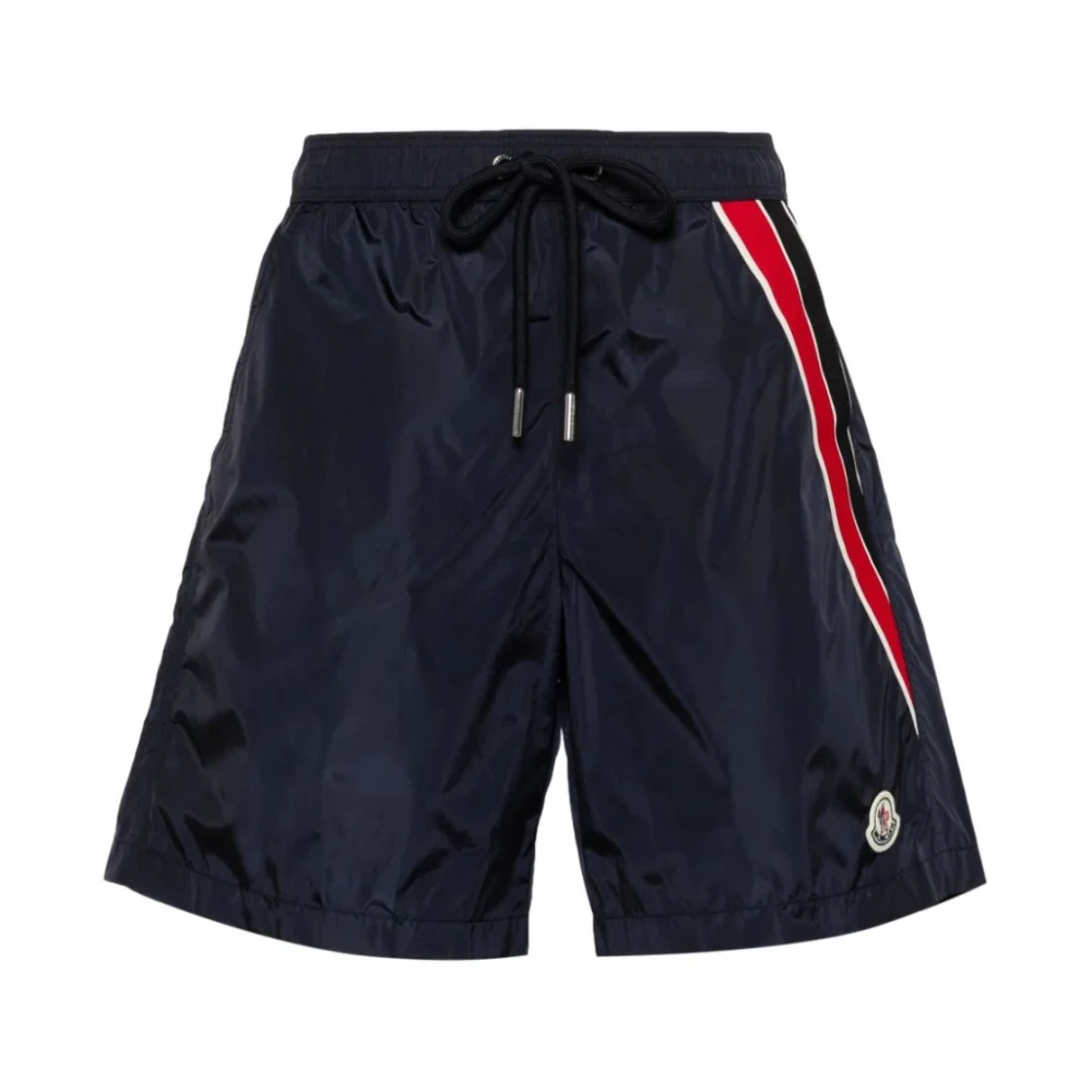 Moncler Boxer Shorts Badkläder för Män Blue, Herr