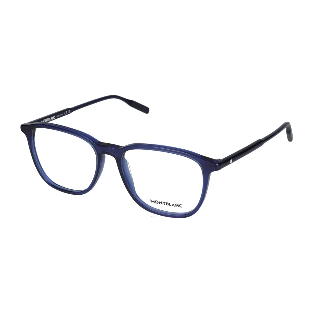 Montblanc Stijlvolle Zichtbril Blue Heren
