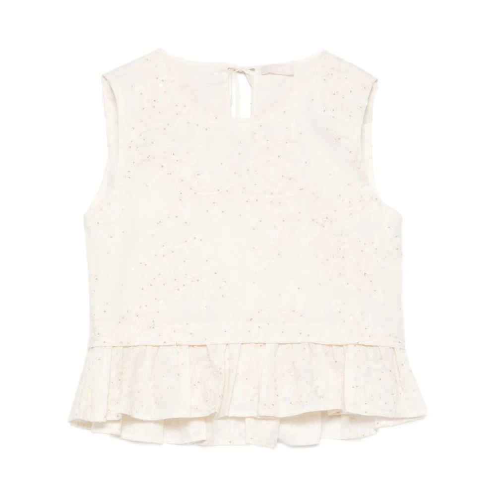 Liu Jo Donna Beige Top, S, New,