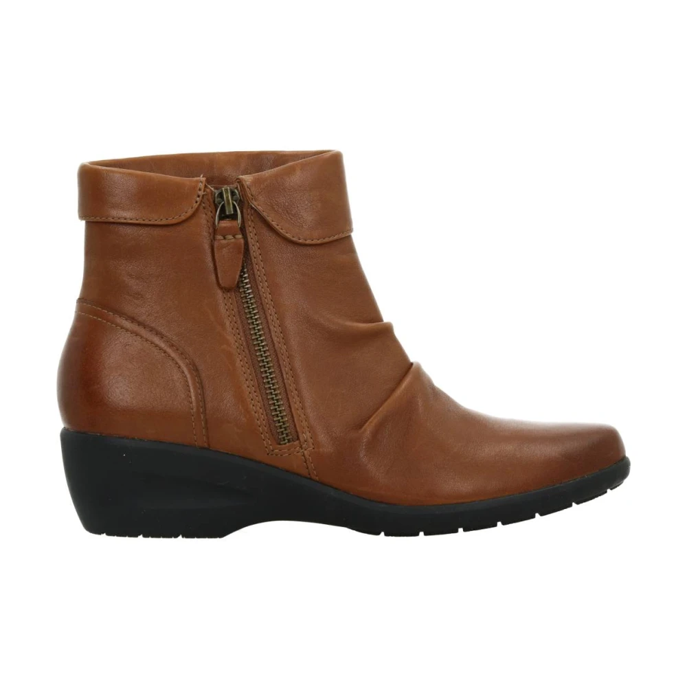 Clarks Ankle Boots Brown Dames