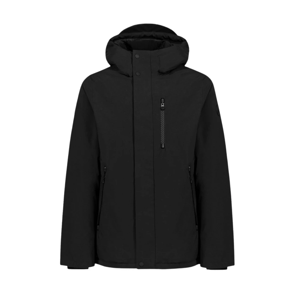 People of Shibuya Stijlvolle Jas voor Stedelijke Mode Black Heren