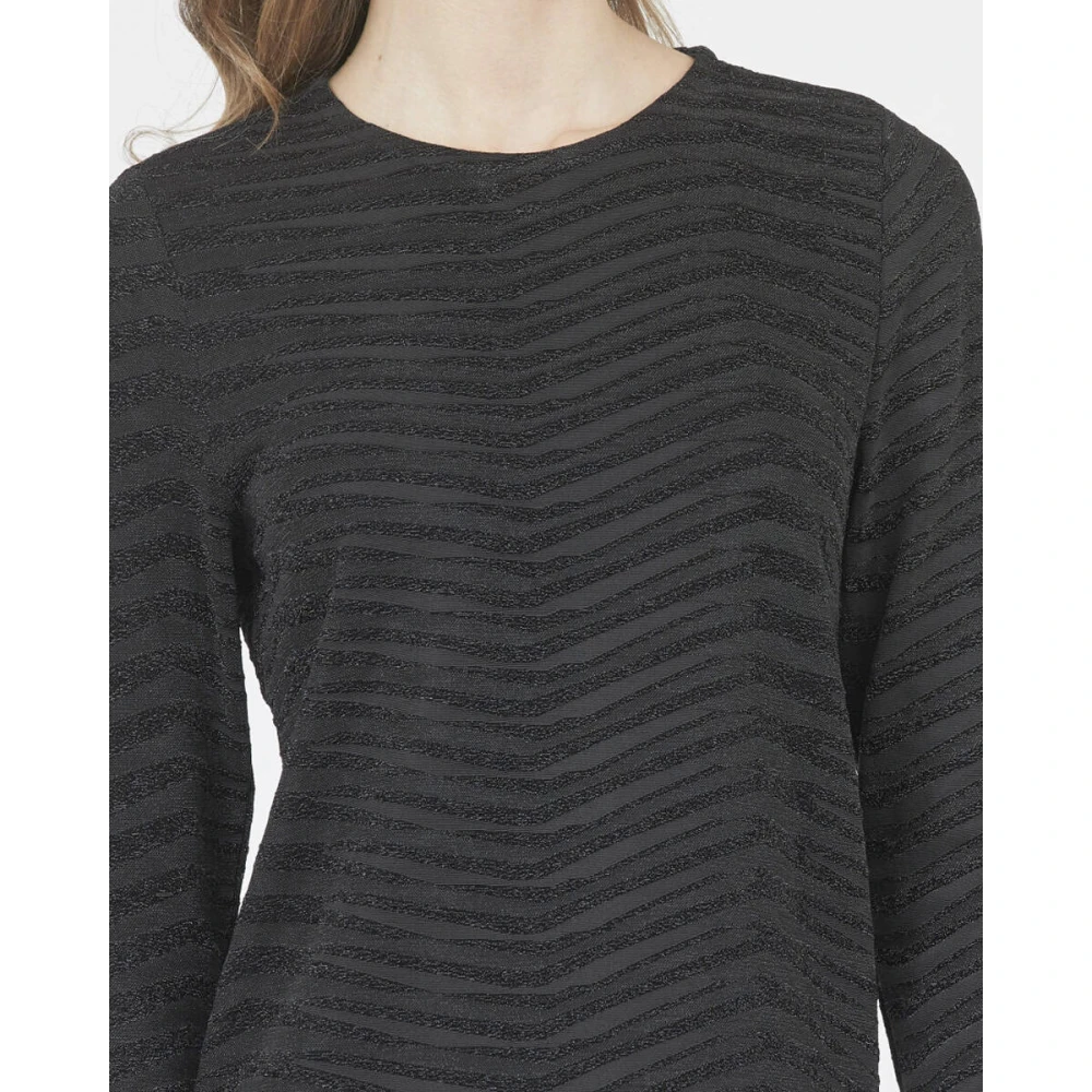 Sisters Point Lange Mouw Vixa Blouse Black Dames