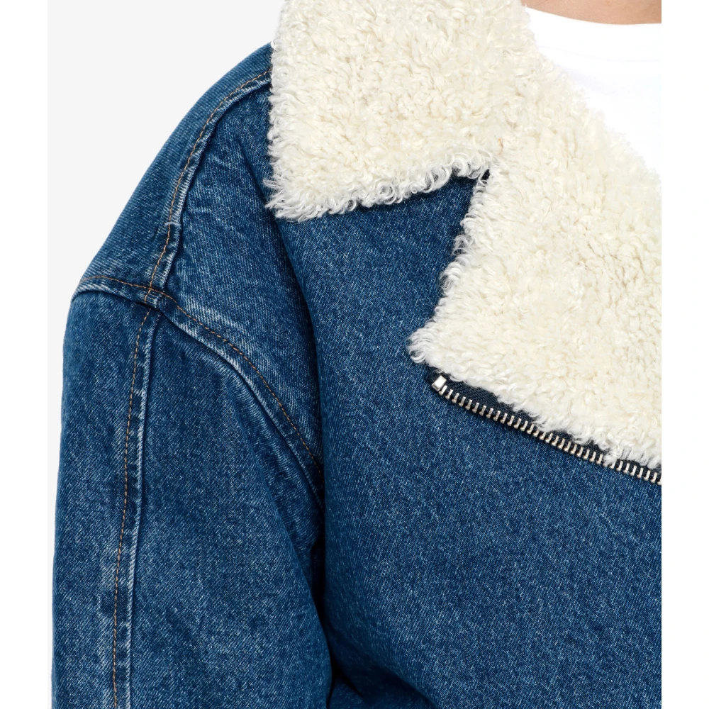 Levi's Denim jassen Blue Dames