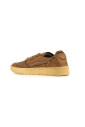 baskets-en-cuir-jaune-fonce