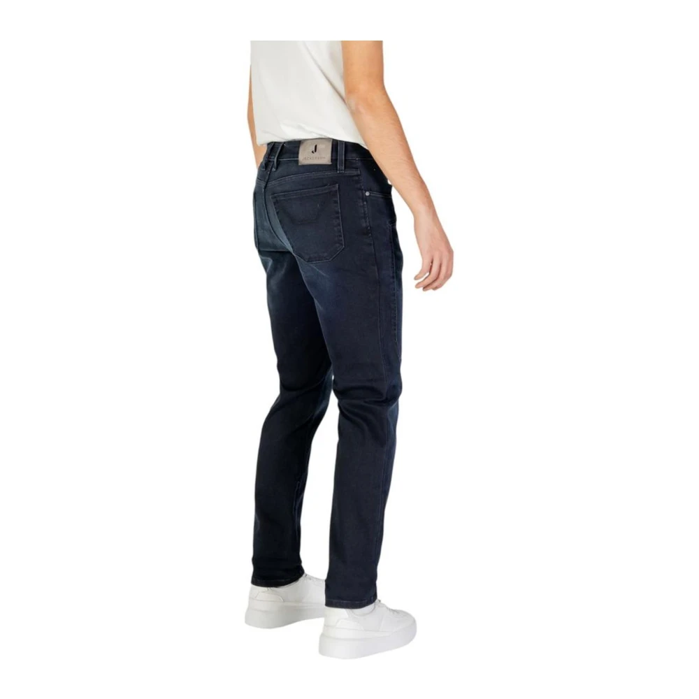 Jeckerson Zwarte Katoen Stretch Jeans Black Heren
