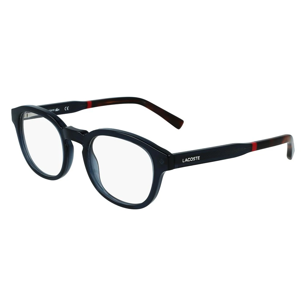 Lacoste Blauwe Injectie Zonnebril met Blauwe Wijzerplaat Blue Unisex