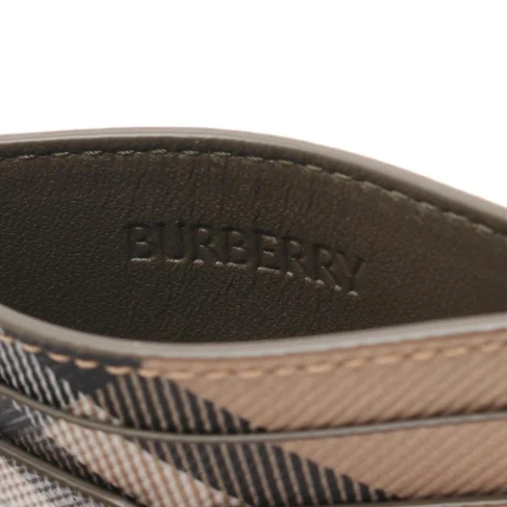 Burberry Vintage Pre-owned Coated canvas home-office Beige Heren