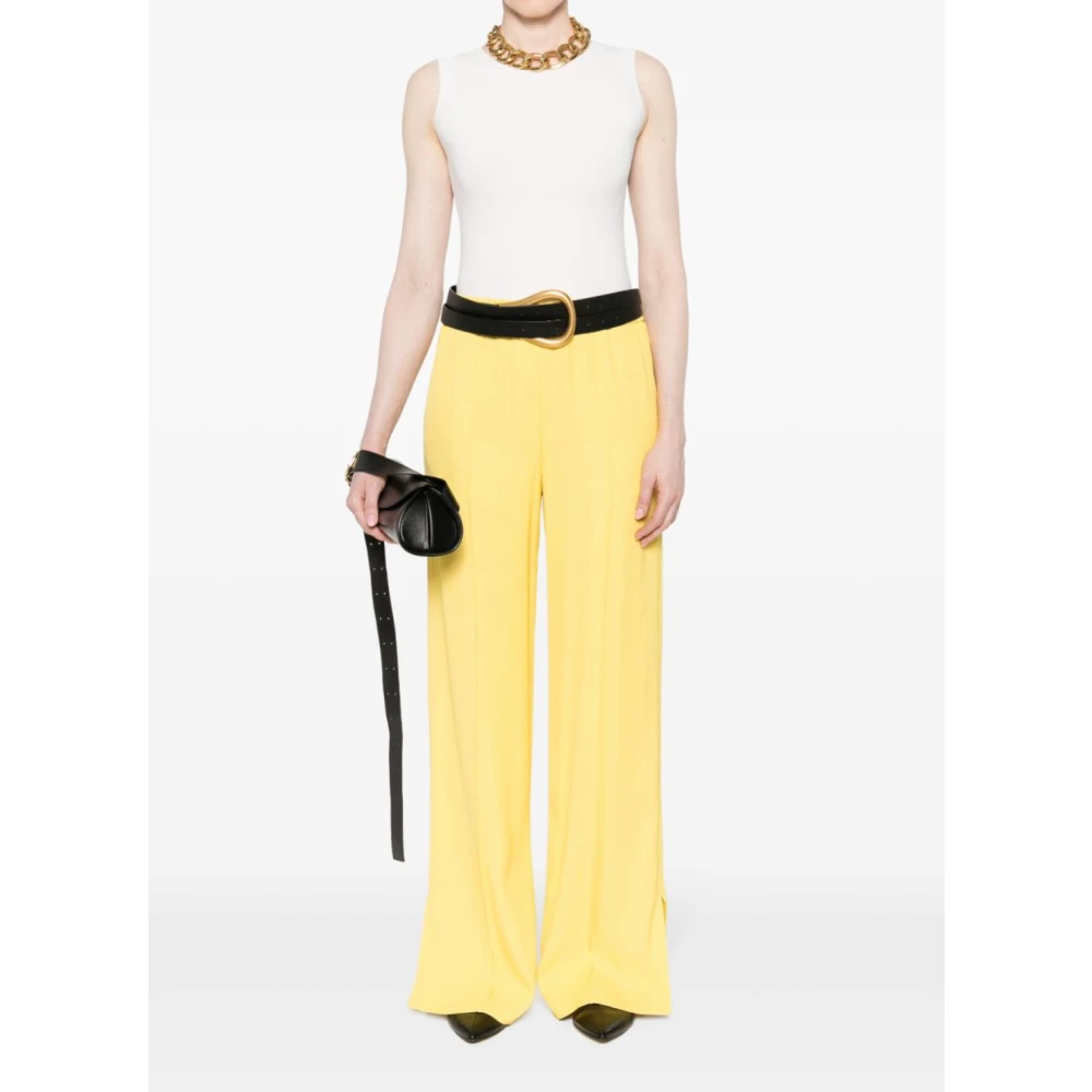 Jil Sander Witte High Neck Bodysuit White Dames