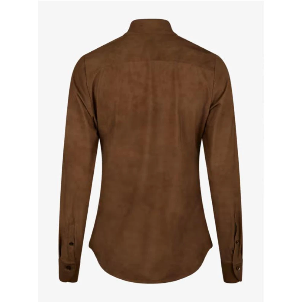 Stenströms Elegante Sofia Shirt Brown Heren
