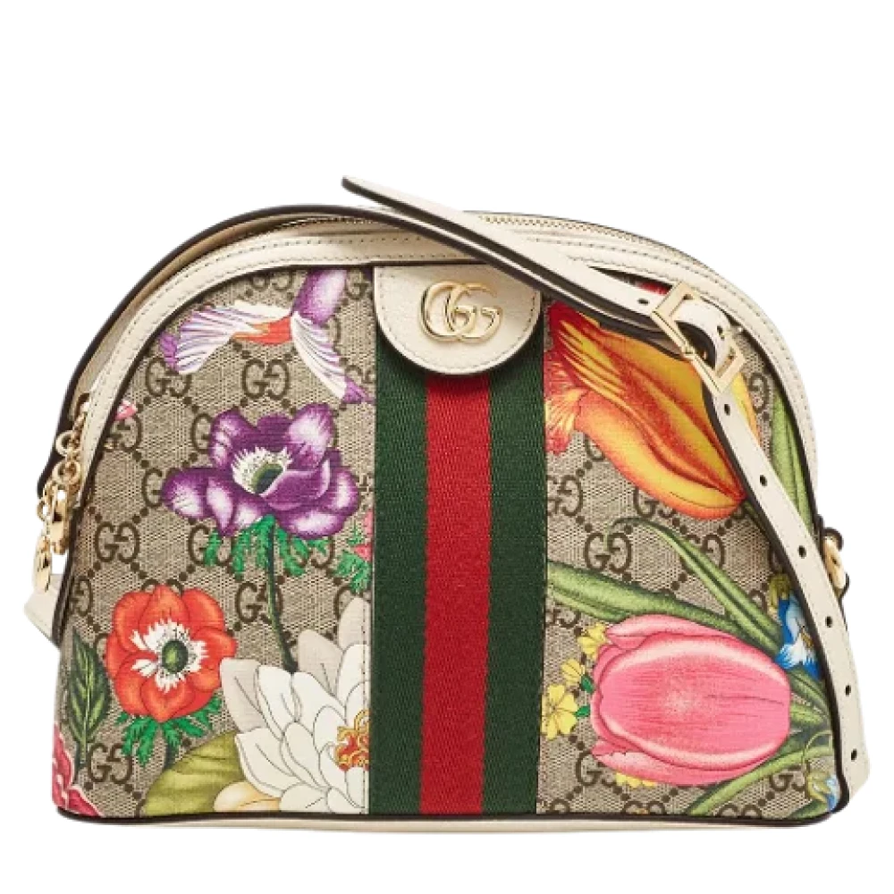 Gucci Vintage Pre-owned Coated canvas gucci-bags Multicolor Dames