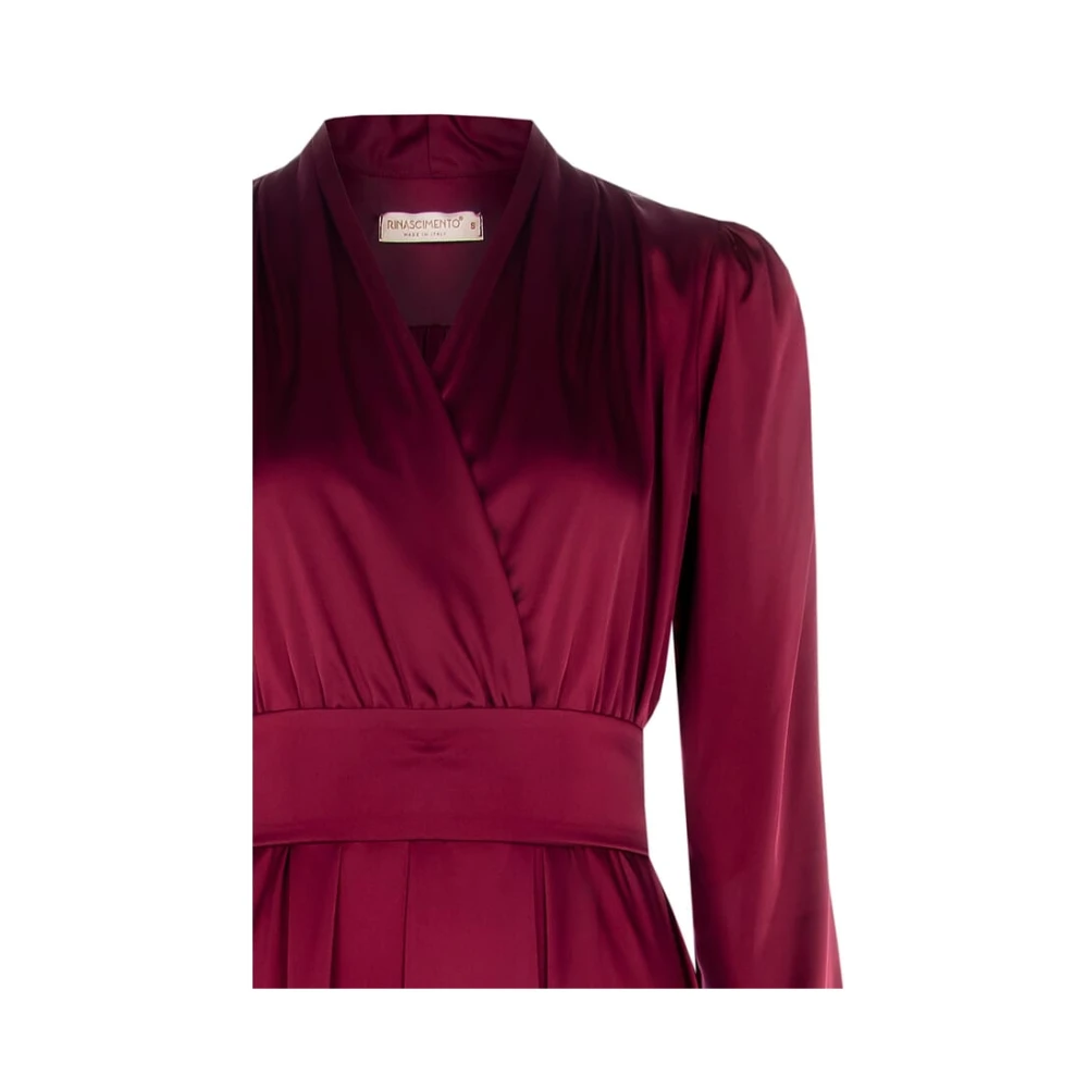 RINASCIMENTO Elegante Jurk Collectie Herfst Winter Red Dames