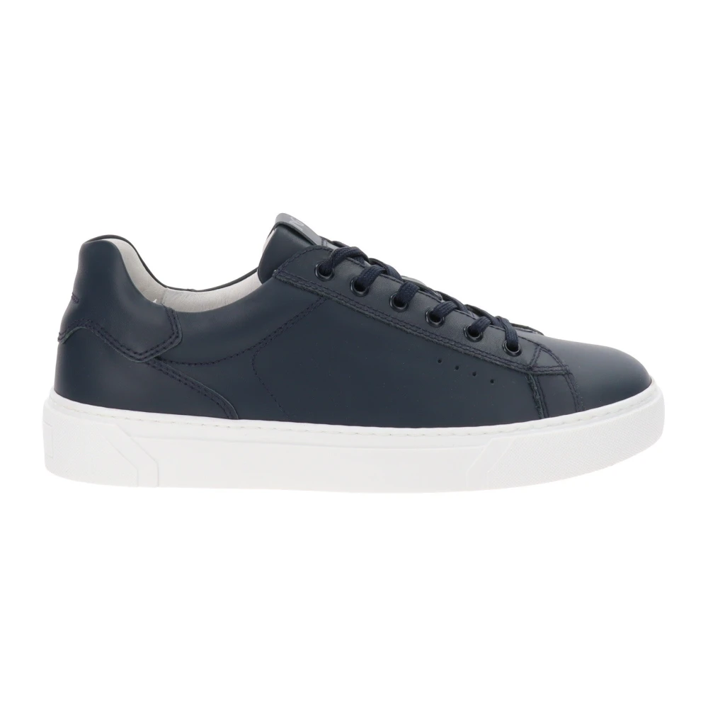 Nerogiardini Leren Heren Fashion Sneakers Heren Schoenen Blauw