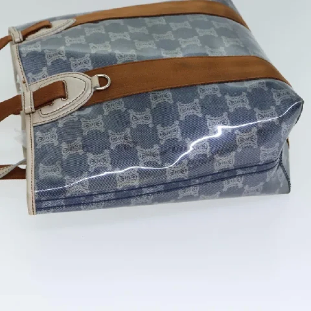 Celine Vintage Pre-owned Canvas totes Blue Dames