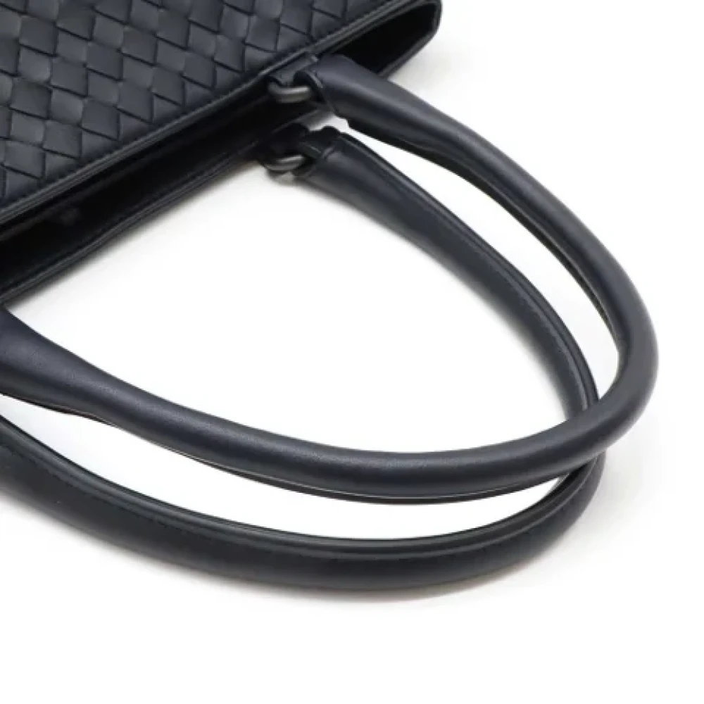 Bottega Veneta Vintage Pre-owned Fabric handbags Black Dames