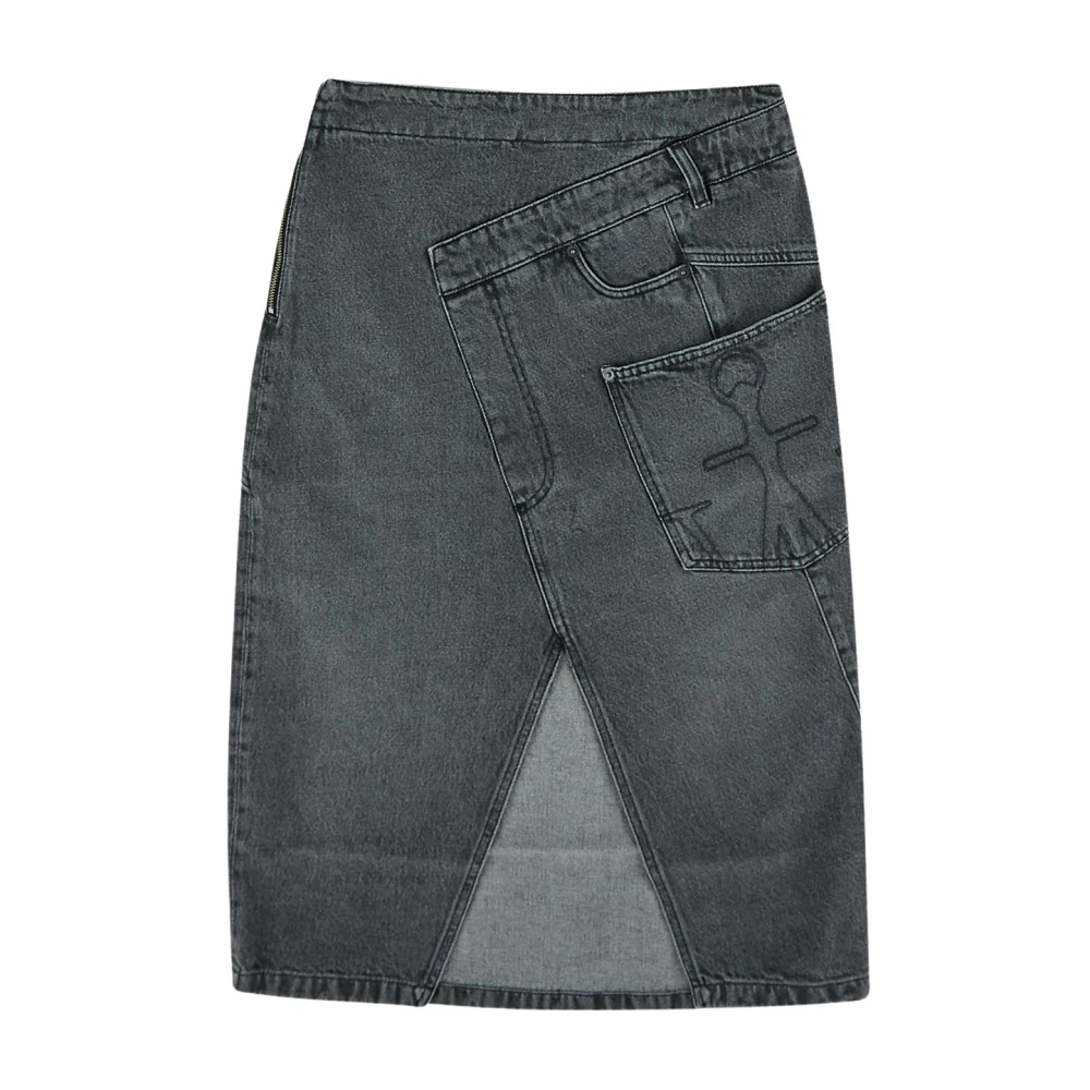 JW Anderson Dames Rok Mode Gray Dames