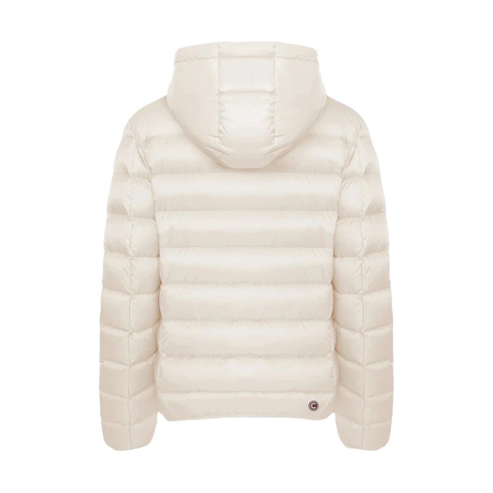 Colmar Korte Donsjas met Capuchon White Dames
