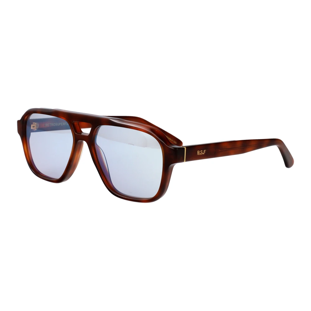 Retrosuperfuture Unisex Brown Maneval Sunglasses