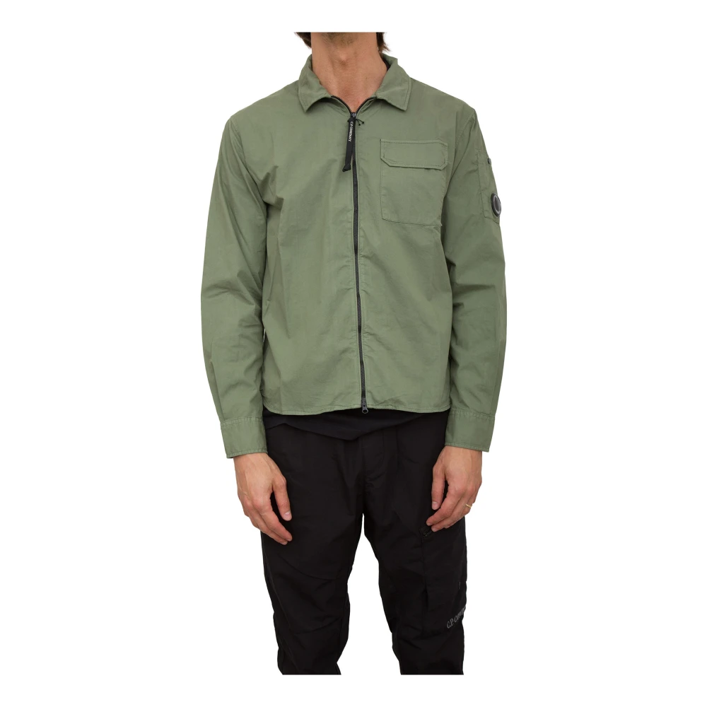 C.P. Company Overhemd Jas voor Stijlvolle Look Green Heren