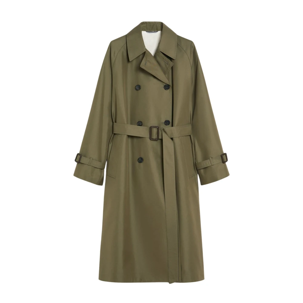 Weekend Max Mara, Kappa, Dam, L, Bomull, Convertible Trenchcoat