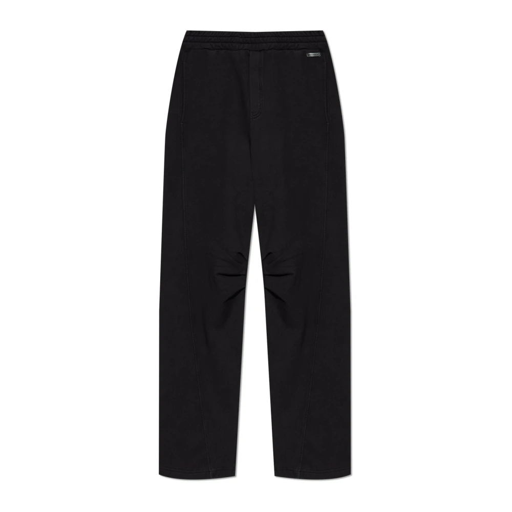 Dolce & Gabbana Uomo Nero Pantaloni, S, New,