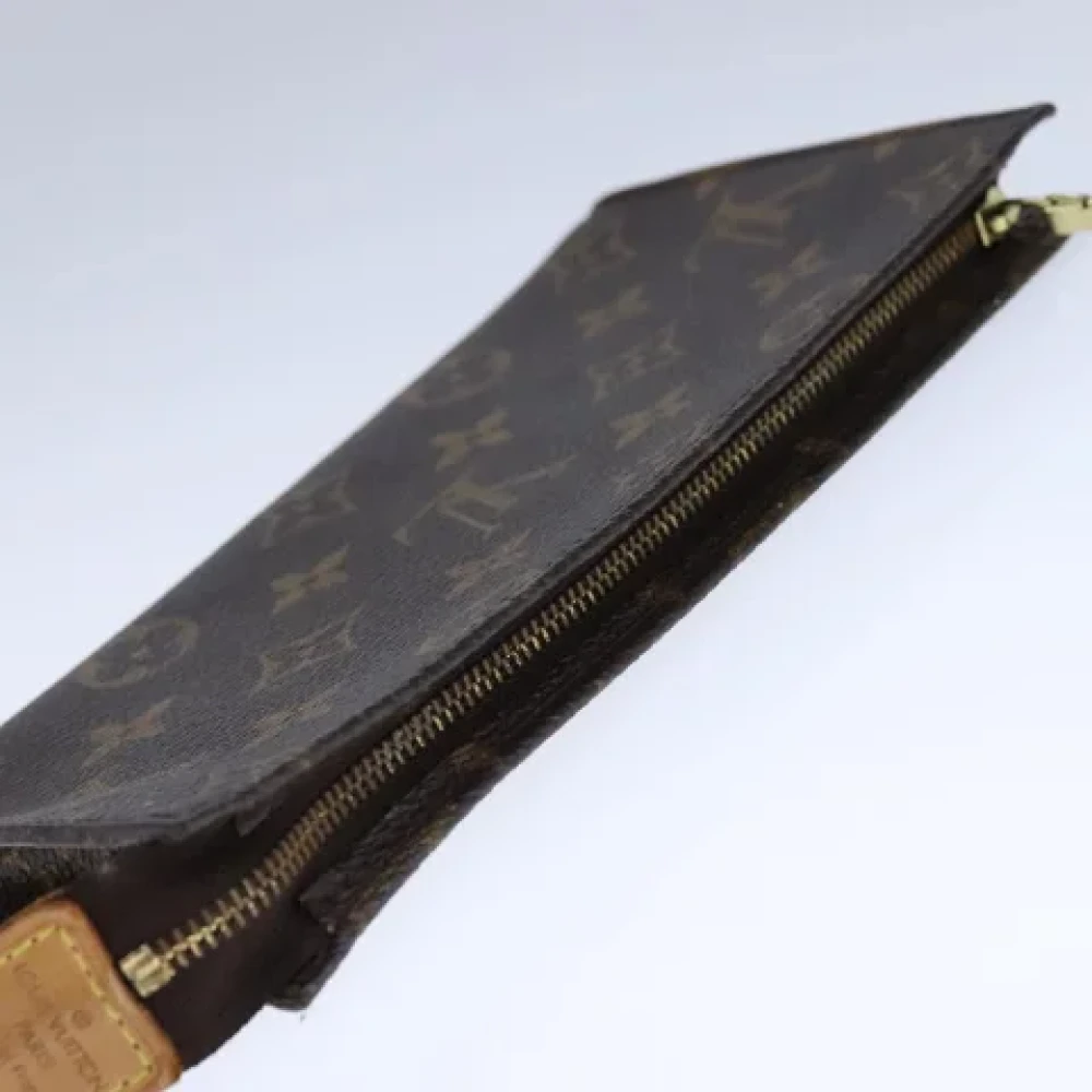 Louis Vuitton Vintage Pre-owned Canvas pouches Brown Dames