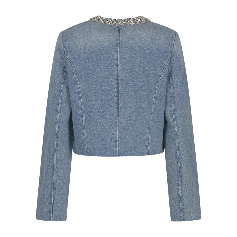 Zimmermann Versierde Denimjas Blue Dames