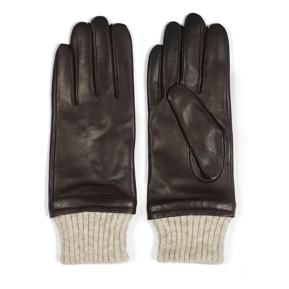 Howard London Donna Marrone - Ella Leather Gloves - Accessories - 8 In