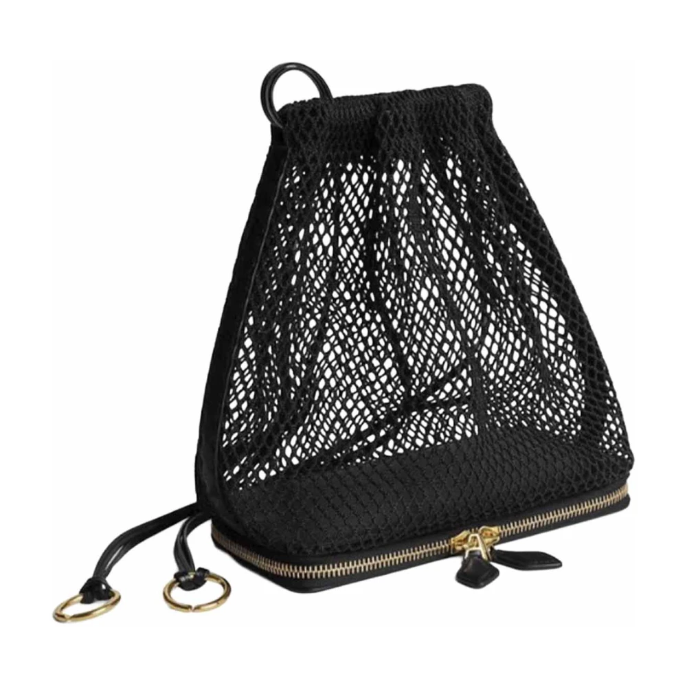 Alaïa Black Bucket Bags, Female, One Size, Le Pochon Bag