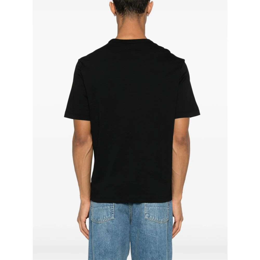 PS By Paul Smith Zwarte Crew Neck T-shirts en Polos Black Heren