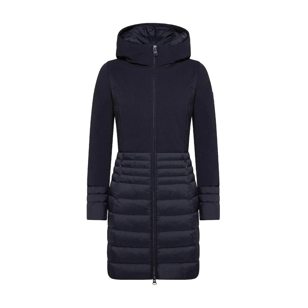 Dekker Dames Grafietblauwe Jas Blue Dames